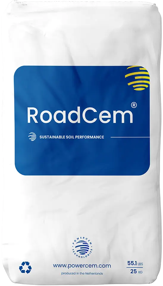 Sustainable soil performance product RoadCem